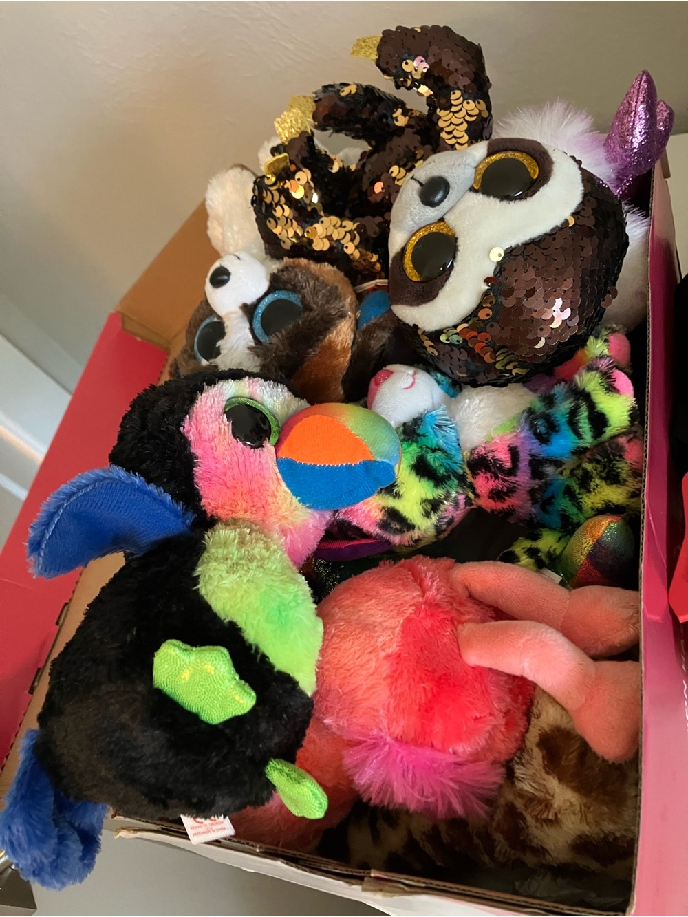 10 Ty Beanie Boos - Varied